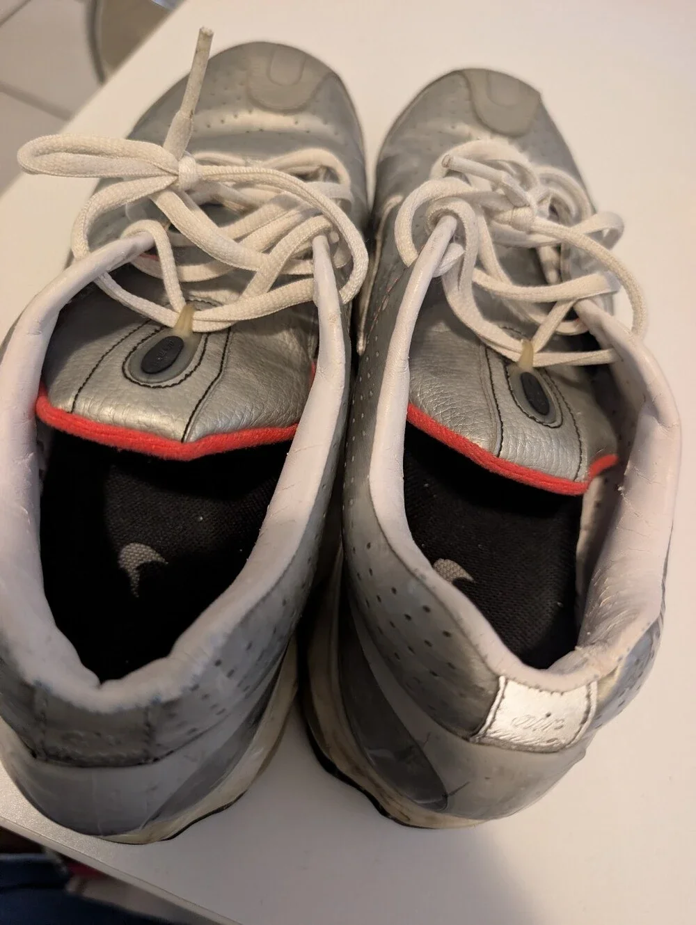 Nike Air Max 2003 Silver, Black and Grey Model 311038-005